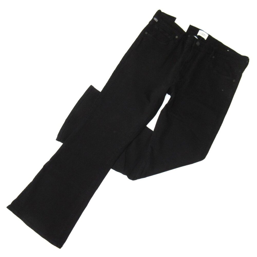 NWT Citizens of Humanity Emannuelle in Plush Black Slim Boot Bootcut Jeans 34